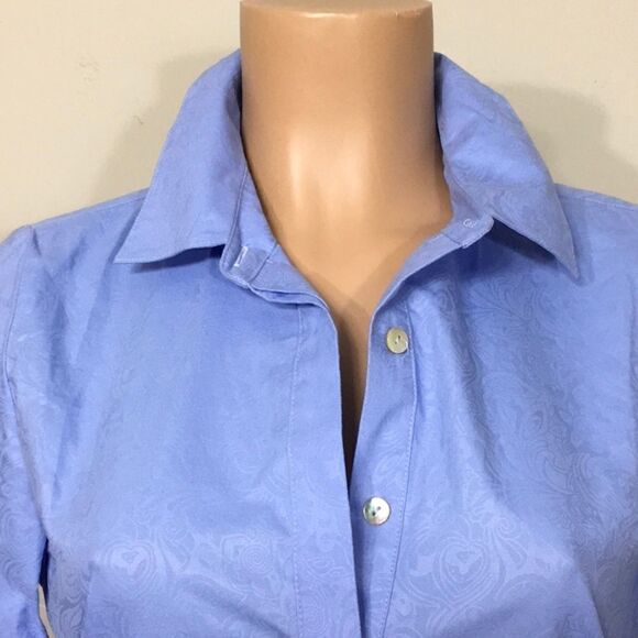 Soft Surroundings blue tunic. NWOT - Picture 4 of 9